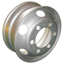 17.5*6 5 hole tubeless truck steel wheel