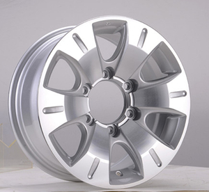 Silver 15 Inch Automobile Rims Replica Universal Wheels DH-B1097