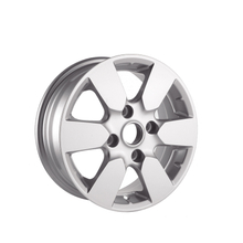 14*5.5 4*114.3 sliver painting alloy car wheel rims hot sale 14 inch alloy rim
