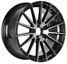 17 18 inch aftermarket hyper sliver 5x114.3 5x120 jwl via high quality aluminum wheel rims for sale
