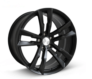 DH-JH6061 17 Inch Forged Alloy Wheel Rims Black Car 5 Holes