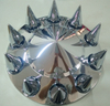 Chrome front axle wheel cover with 33mm removable nut covers DH-YY15200